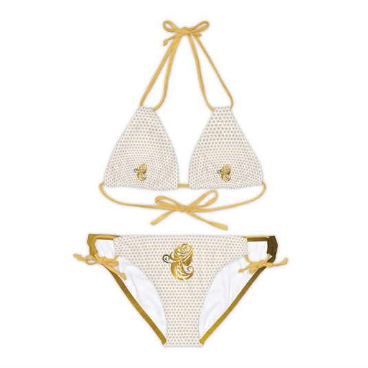 Strappy Bikini Set (AOP)