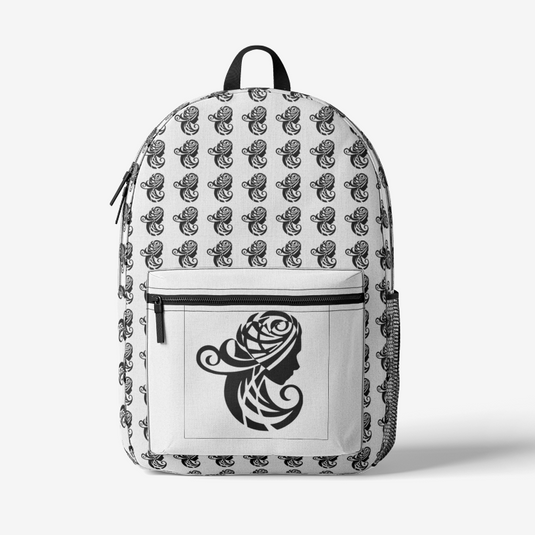 Retro Colorful Print Trendy Backpack