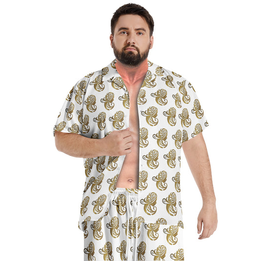 Men's Hawaiian Shirt & Short Set